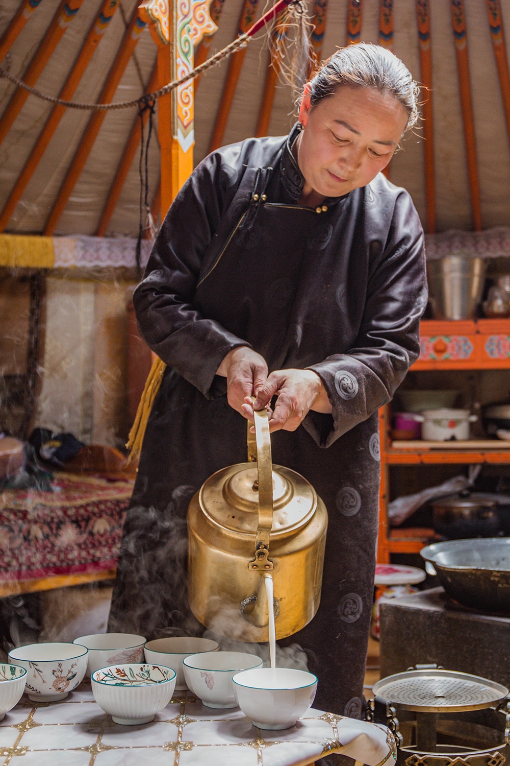 Mongolian Ger Tea