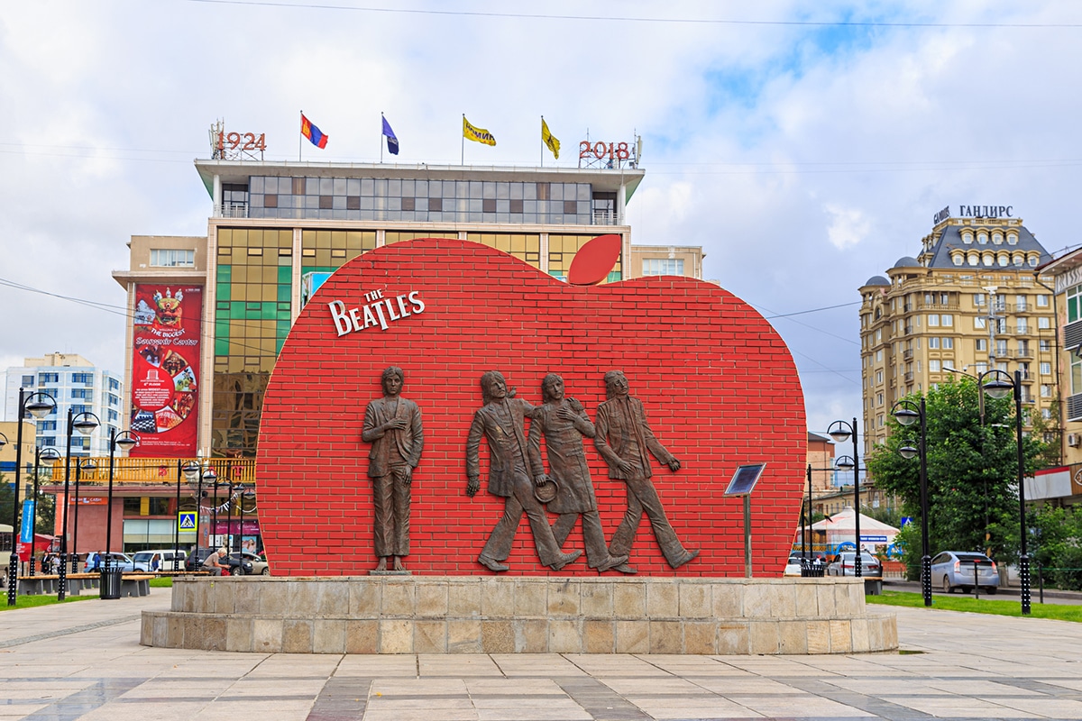 Beatles Square Ulaanbaatar