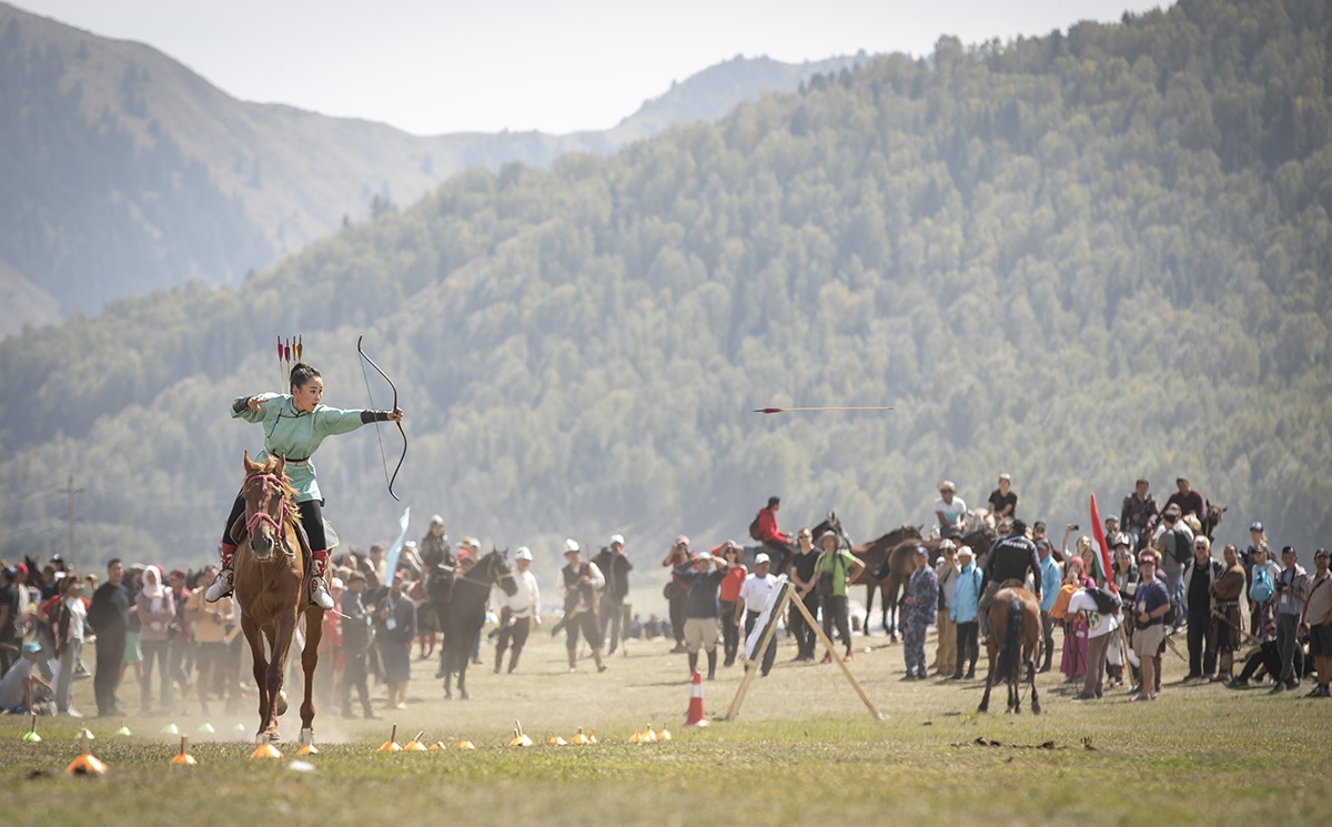 Traditional Mongolian Archery