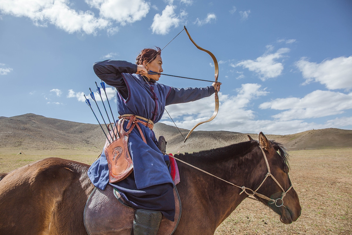 Traditional Mongolian Bow