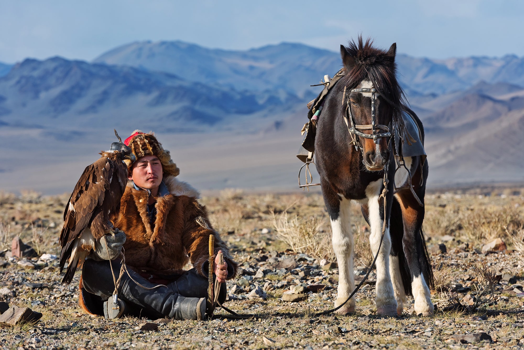 Authentic Eagle Hunter Tour Mongolia