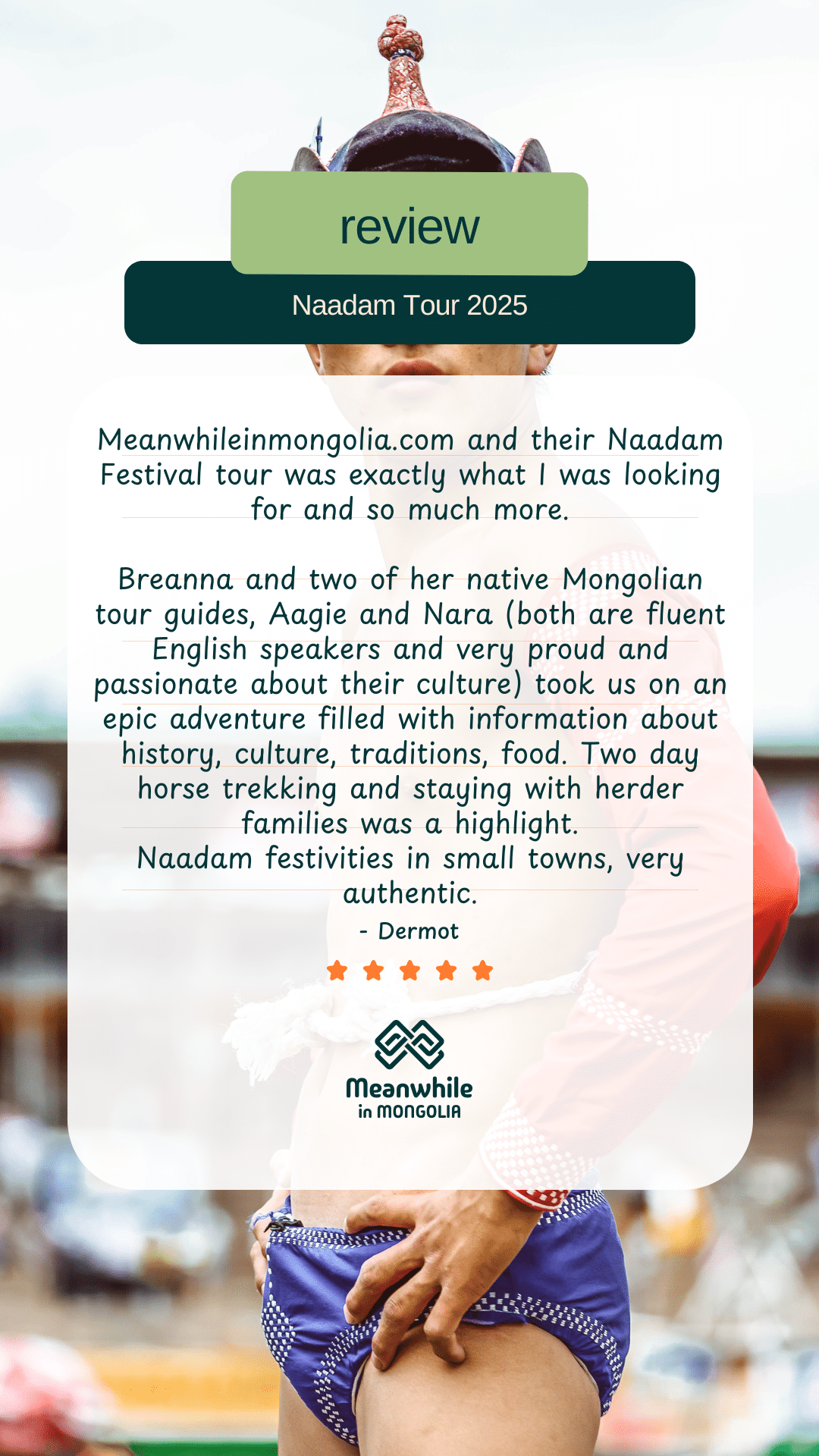 Best Naadam Tour Mongolia
