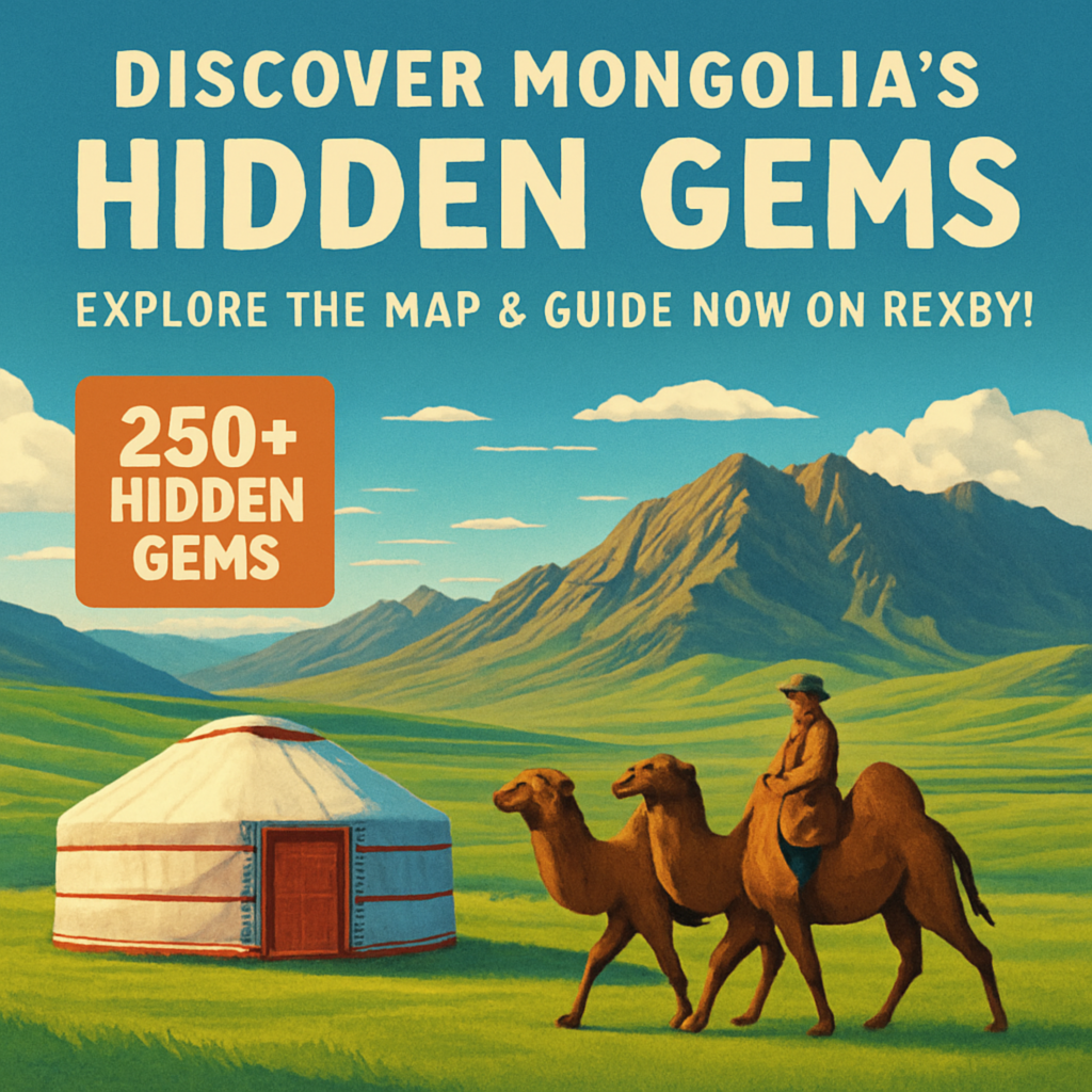 Interactive Mongolia Map & Guide